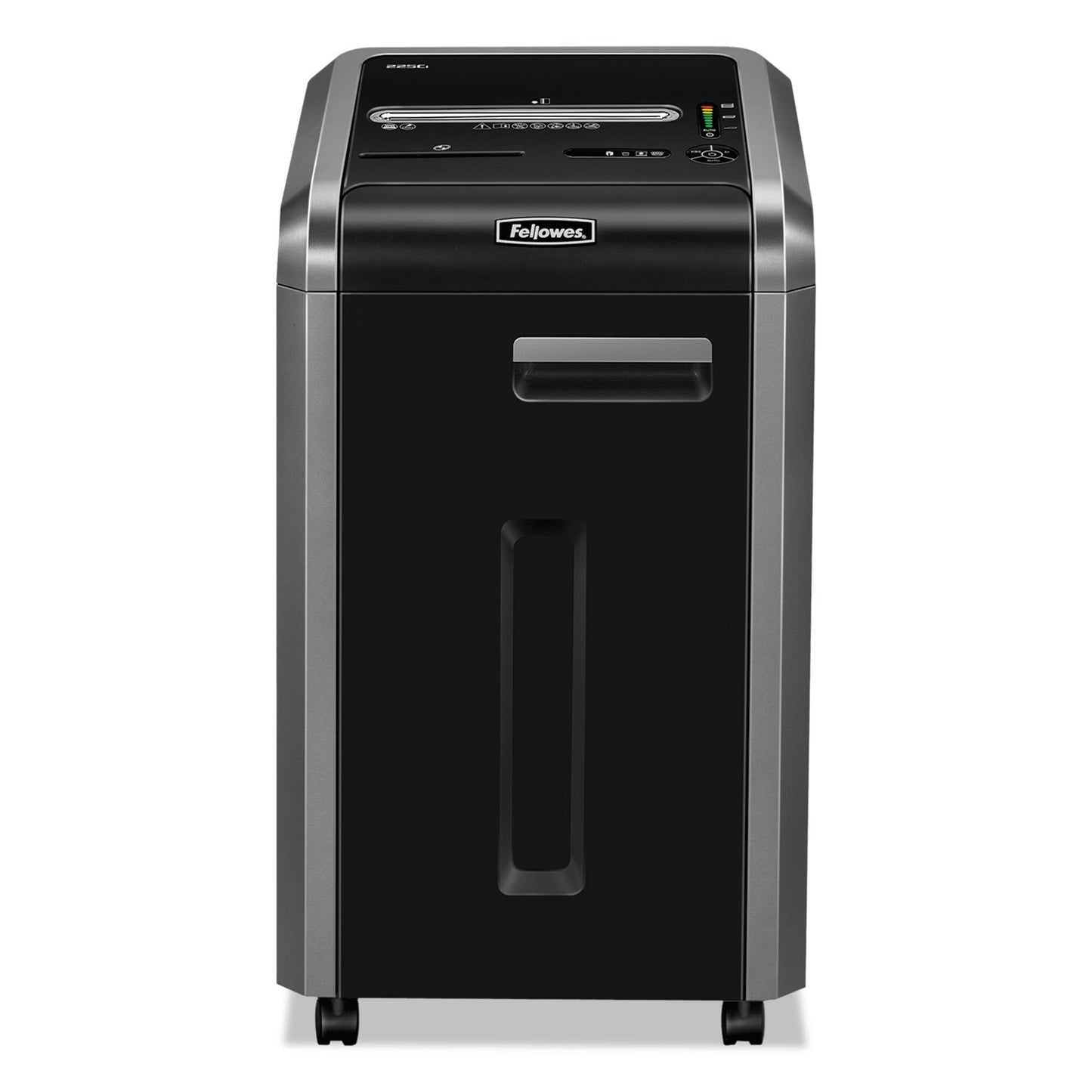 Fellowes Powershred 225Ci 22-Sheet 100% Jam-Proof Crosscut Paper Shredder Commercial Grade for Office, Black 3825001