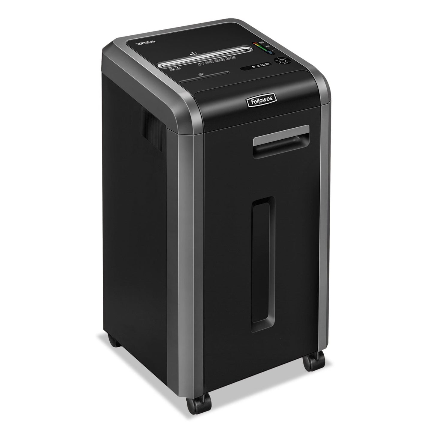 Fellowes Powershred 225Ci 22-Sheet 100% Jam-Proof Crosscut Paper Shredder Commercial Grade for Office, Black 3825001